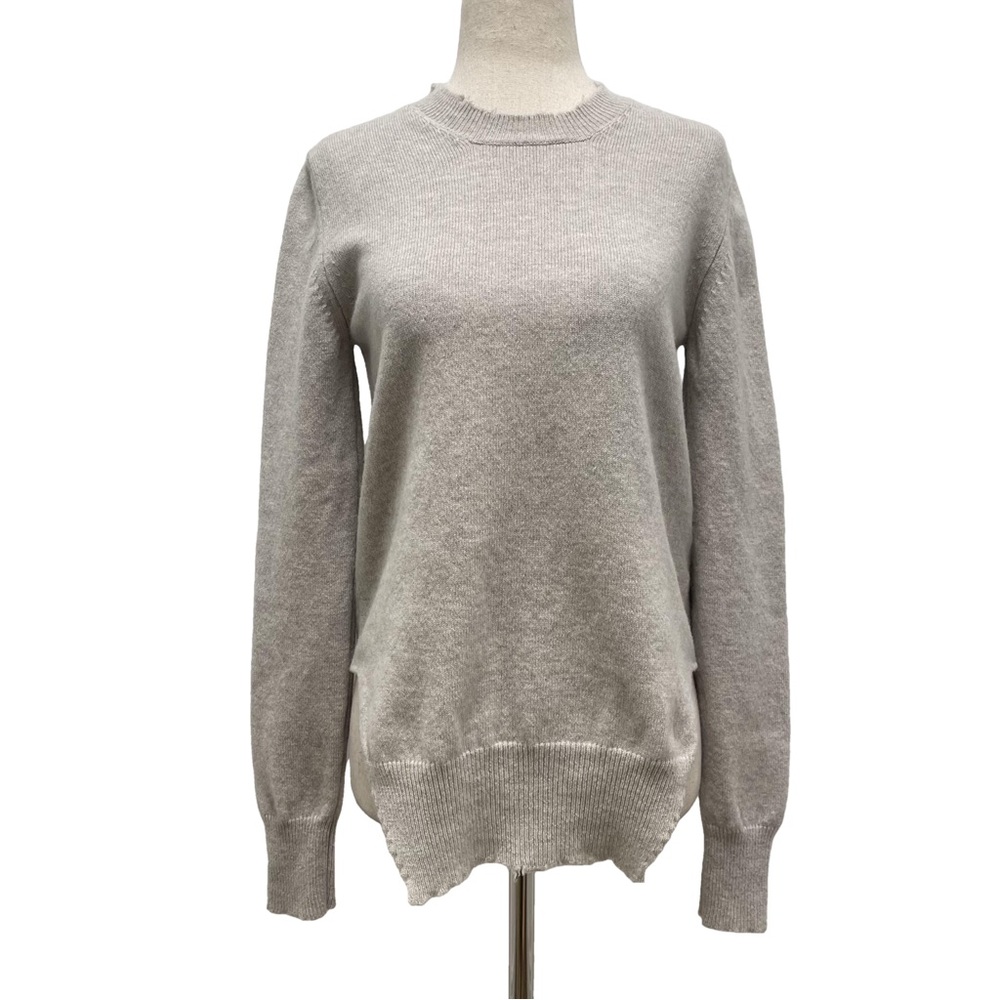 Serien Umerica Side Slit Light Gray Sweater Size IT 40 US 4 Small